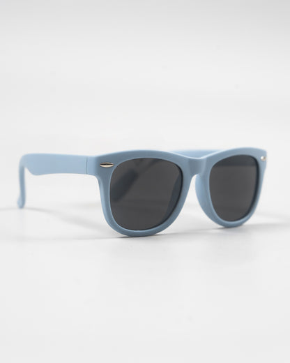 Sunkissed Light Blue Sunglasses-UV 400 Protection-TPE-Printed-For Infants