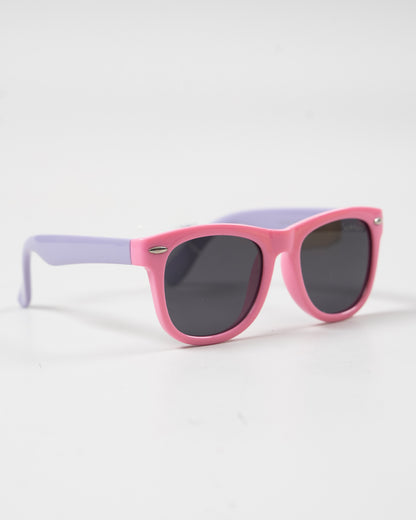 Sunkissed Pink & Purple Sunglasses-UV 400 Protection-TPE-For Infants