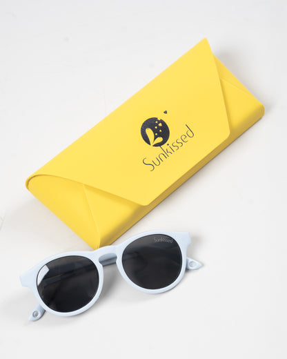 Sunkissed Light Blue Sunglasses-UV 400 Protection-TPE-For Infants