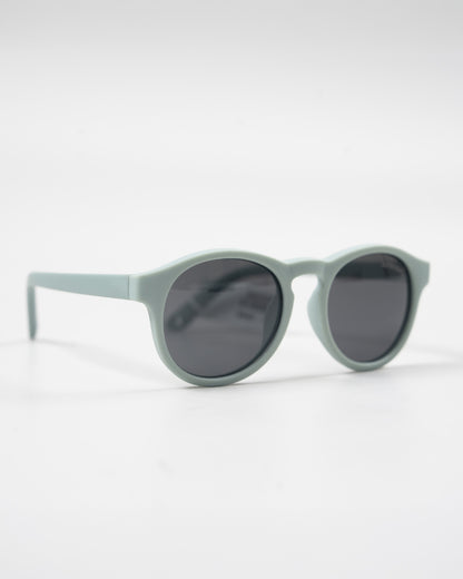 Sunkissed Sage Green Sunglasses-UV 400 Protection-TPE-For Infants