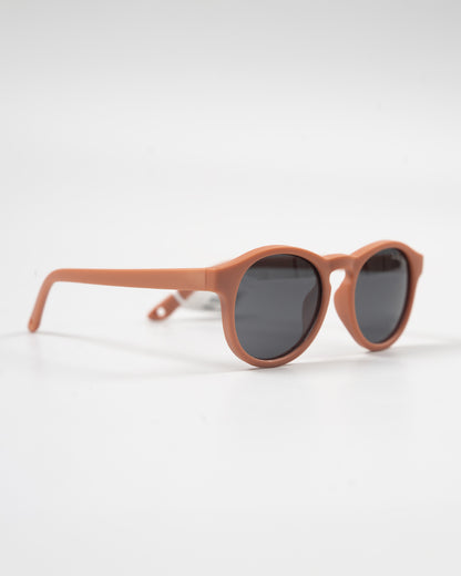Sunkissed Dark Orange Sunglasses-UV 400 Protection-TPE-For Infants