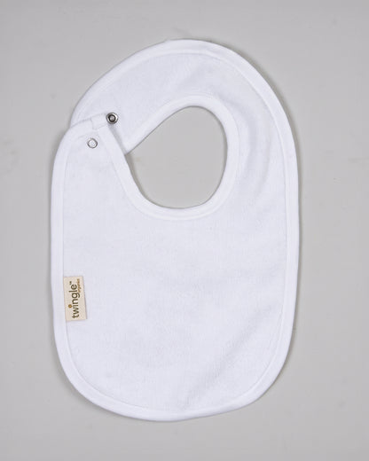 Twingle 100% Organic Muslin Bib-Soft Terry on the Back for maximum Absorbency-Trusted YKK Snaps-Riding Horse-Pack of 2-For Infants