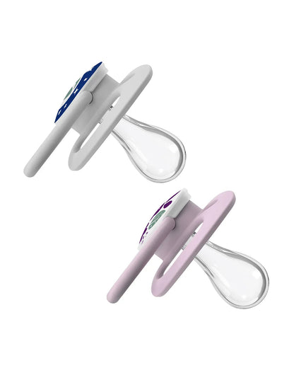 Dr. Brown's Advantage Pacifiers-Glow In The Dark-Purple Nature-Pack of 2