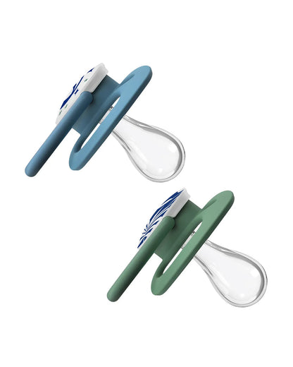 Dr. Brown's Advantage Pacifiers-Glow In The Dark-Blue Nature-Pack of 2
