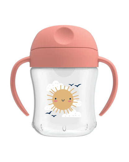 Dr. Brown's Soft Spout Sipper-With Easy Grip Handles-Spill Proof-Sunshine-180 ml