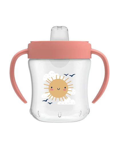 Dr. Brown's Soft Spout Sipper-With Easy Grip Handles-Spill Proof-Sunshine-180 ml