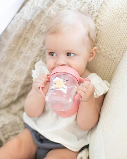 Dr. Brown's Soft Spout Sipper-With Easy Grip Handles-Spill Proof-Sunshine-180 ml