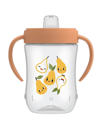 Dr. Brown's Soft Spout Sipper-With Easy Grip Handles-Spill Proof-Pears-270 ml