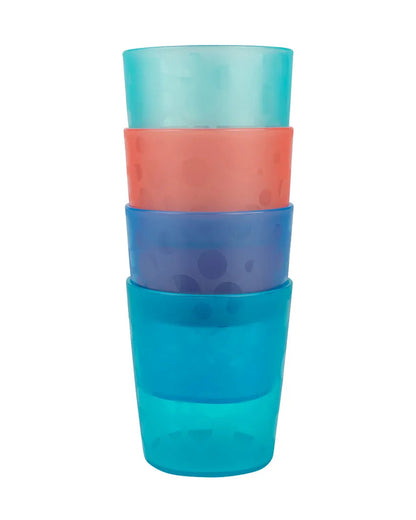 Dr. Brown's Toddler Tumbler-Dishwasher & Sterlizer Safe-Multicolor-Pack of 4-18M+