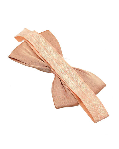 Stol'n Peach Butterfly Headband-Solid-Satin-For Infants