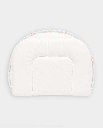 Mi Arcus Baby Gadda Set With Mosquito Net & Head Support Pillow-100% Cotton-Green-Peppa-Pig-For Infants