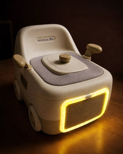 Mi Arcus 3-in-1 Portable Potty Seat for Baby with Stepper & Removable Bowl