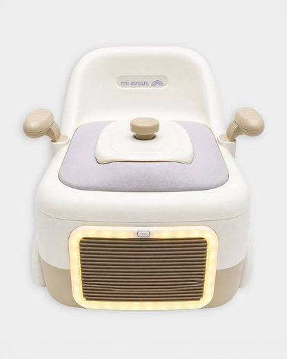 Mi Arcus 3-in-1 Portable Potty Seat for Baby with Stepper & Removable Bowl