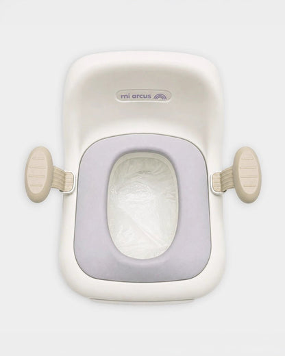 Mi Arcus 3-in-1 Portable Potty Seat for Baby with Stepper & Removable Bowl
