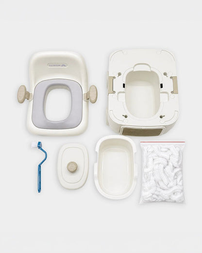 Mi Arcus 3-in-1 Portable Potty Seat for Baby with Stepper & Removable Bowl
