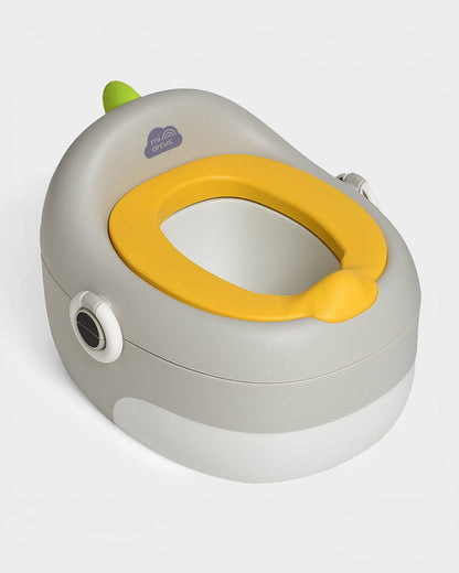Mi Arcus 3-in-1 Portable Potty Training Seat with Step Stool & Removable Bowl-Grey