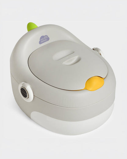 Mi Arcus 3-in-1 Portable Potty Training Seat with Step Stool & Removable Bowl-Grey