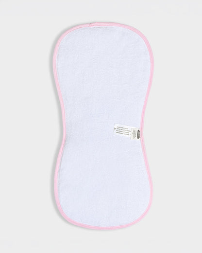 Mi Arcus Bonjour Muslin Burp Cloth-Super Absorbent & Fast Drying-White-Pack of 2-For Infants