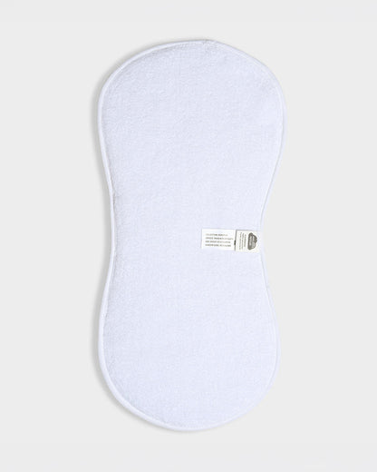 Mi Arcus Bonjour Muslin Burp Cloth-Super Absorbent & Fast Drying-White-Pack of 2-For Infants
