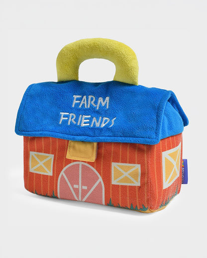 Mi Arucs Farm Friends Soft Toy-Animals with Crinkle and Rattle Sound-6M+