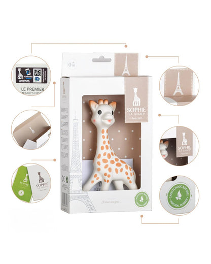 Sophie La Girafe Original Teether-Made with 100% Natural Rubber-For Infants