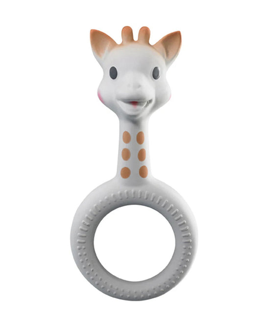 Sophie La Girafe So'pure Round Ring Teether-Made with 100% Natural Rubber-Easy to Grasp-For Infants