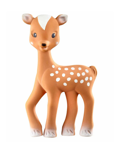 Sophie La Girafe Fanfan the Fawn Teether-Made with 100% Natural Rubber-Easy to Grasp-For Infants