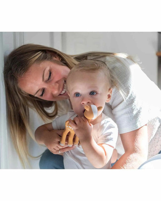 Sophie La Girafe Fanfan the Fawn Teether-Made with 100% Natural Rubber-Easy to Grasp-For Infants