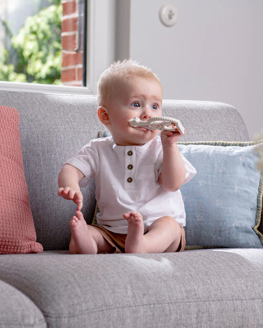 Sophie La Girafe So'pure Ring Teether-Made with 100% Natural Rubber-Multi-textured-For Infants