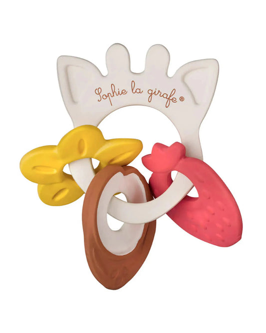 Sophie La Girafe Fragrances Teether Ring-Made with 100% Natural Rubber-For Infants