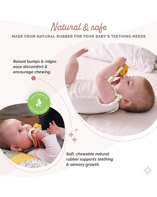 Sophie La Girafe Fragrances Teether Ring-Made with 100% Natural Rubber-For Infants