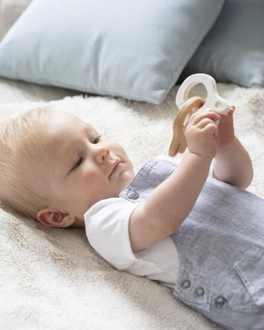 Sophie La Girafe So'pure Silhouette Ring Teether-Made with 100% Natural Rubber & Rubberwood-For Infants