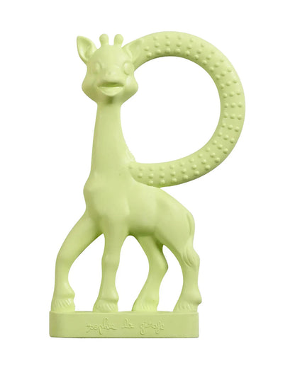 Sophie La Girafe Vanilla Ring Teether-Multi Textured & Easy to Grasp-Green-For Infants