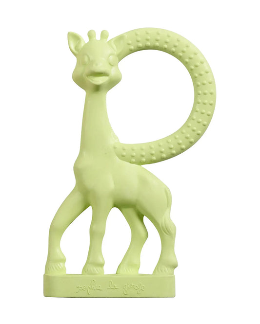 Sophie La Girafe Vanilla Ring Teether-Multi Textured & Easy to Grasp-Green-For Infants