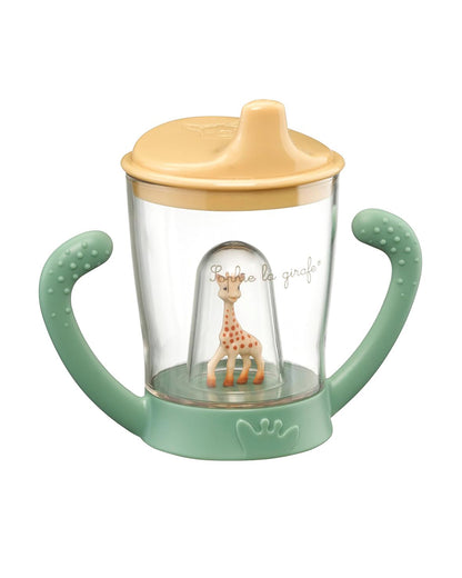 Sophie La Girafe Mascotte Spout Cup-Ergonomic Handles with Non Spill System-180ml