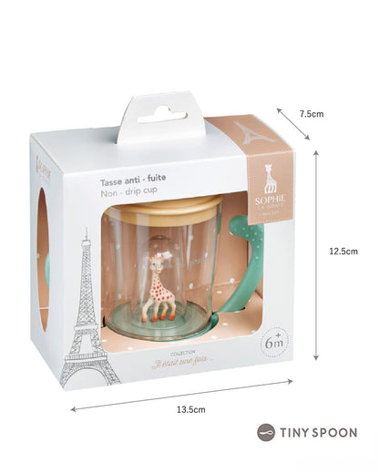 Sophie La Girafe Mascotte Spout Cup-Ergonomic Handles with Non Spill System-180ml