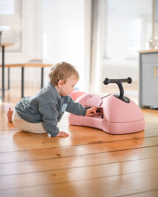 Scoot and Ride My First 3 in 1 Ride On-Ride On, Baby Walker & Caster Board Mode-With Toy Storage Space-For 6M to 3Y (Upto 20 kg)-Rose