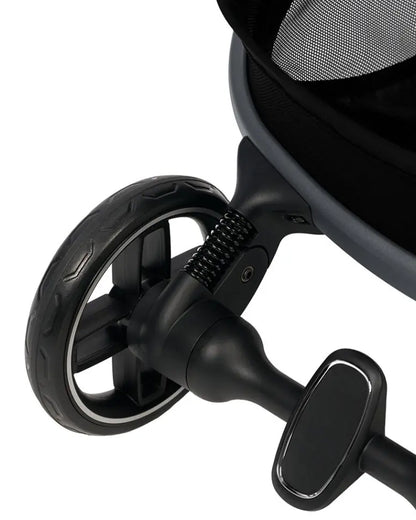 Maxi-Cosi Oxford Cabin Friendly Stroller-One Hand Fold-Flat Reclining Seat-Car Seat Compatible-For 0 to 4Y (Upto 22 kg)-Onyx Black