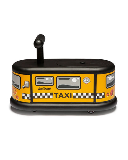 Italtrike La Cosa Vehicle Ride On-Rubber Coated Non Marking Wheels-Rotating Front Wheels-Built in Toy Storage-For 1 to 6Y (Upto 50 kg)-Taxi