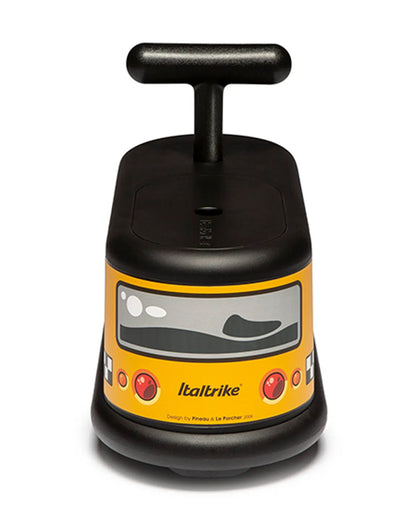 Italtrike La Cosa Vehicle Ride On-Rubber Coated Non Marking Wheels-Rotating Front Wheels-Built in Toy Storage-For 1 to 6Y (Upto 50 kg)-Taxi