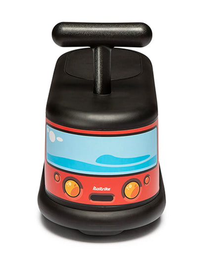 Italtrike La Cosa Vehicle Ride On-Rubber Coated Non Marking Wheels-Rotating Front Wheels-Built in Toy Storage-For 1 to 6Y (Upto 50 kg)-Firetruck