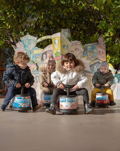 Italtrike La Cosa Vehicle Ride On-Rubber Coated Non Marking Wheels-Rotating Front Wheels-Built in Toy Storage-For 1 to 6Y (Upto 50 kg)-California