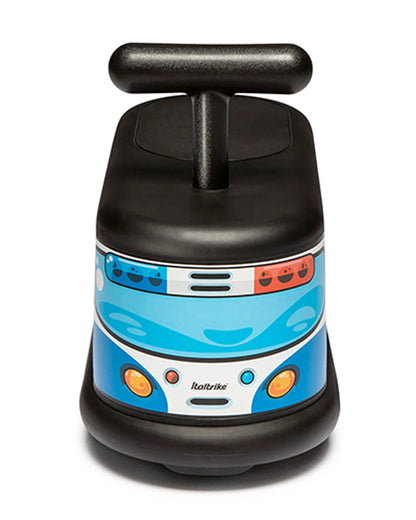 Italtrike La Cosa Vehicle Ride On-Rubber Coated Non Marking Wheels-Rotating Front Wheels-Built in Toy Storage-For 1 to 6Y (Upto 50 kg)-Police