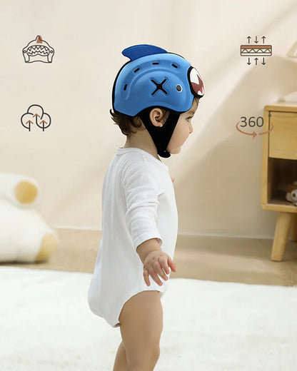 Mambobaby Baby Protective Headgear-Lightweight Anti-Collision Design-Capybara-Sandy