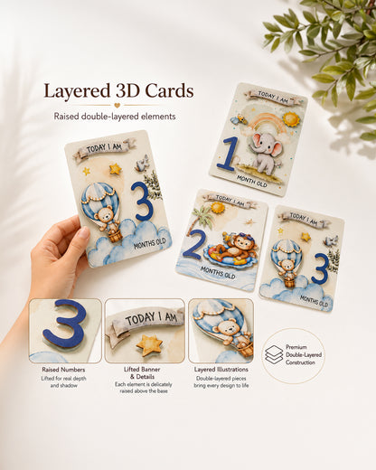 Babble Wrap Things Around Us Flash Cards-20 High Contrast Images-Boosts Brain Skills-Learning & Educational Toys-0 to 3M