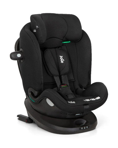 Joie i-Spin Multiway Baby Car Seat-Convertible Car Seat (Front & Rear Facing)-360 Degrees Rotation-6 Positions Recline-2 Years Warranty-0 to 7Y (Upto 25 kg)-Shale