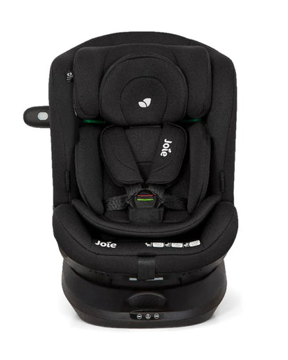 Joie i-Spin Multiway Baby Car Seat-Convertible Car Seat (Front & Rear Facing)-360 Degrees Rotation-6 Positions Recline-2 Years Warranty-0 to 7Y (Upto 25 kg)-Shale