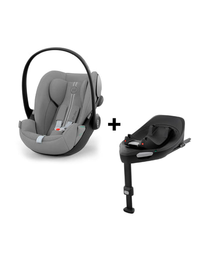 Cybex Cloud G i-Size PLUS Baby Car Seat With ISOFIX Base G3-Stone Grey