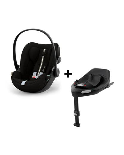 Cybex Cloud G i-Size PLUS Baby Car Seat With ISOFIX Base G3-Moon Black
