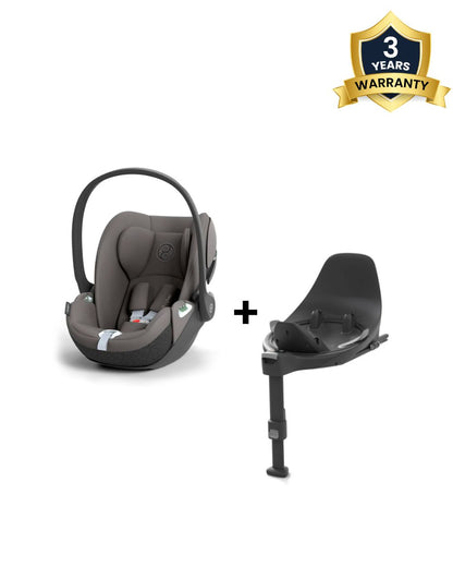 Cybex Cloud T i-Size Baby Car Seat With ISOFIX Base T-Mirage Grey